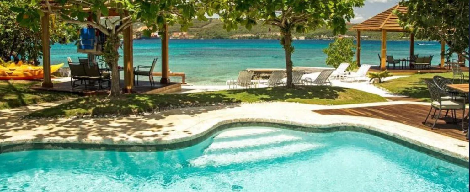 Sea Grapes Air-Conditioned 6-Bedroom Home With Cottage Discovery Bay Ngoại thất bức ảnh